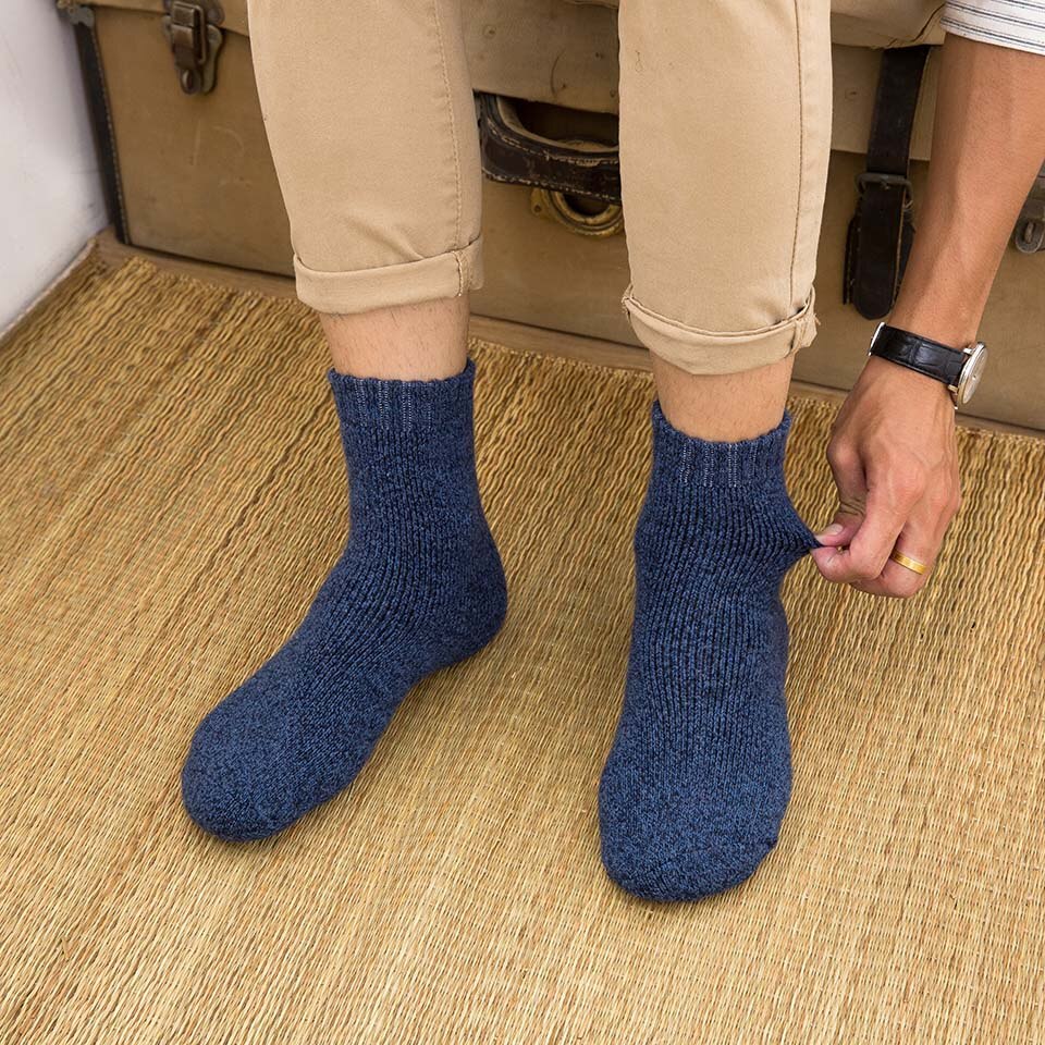 SUPER THICK MERINO WOOL SOCKS - 5 PACK