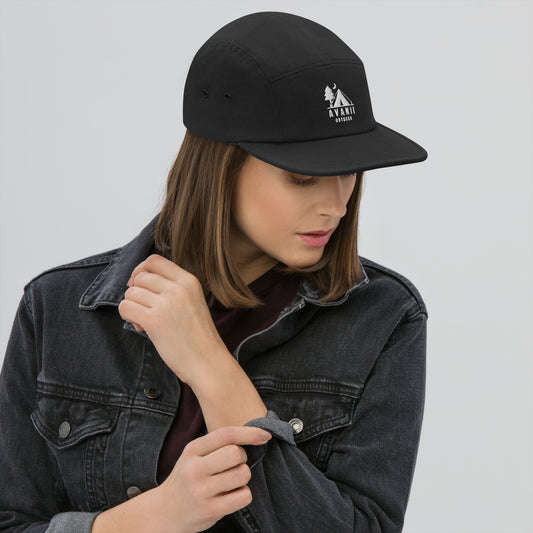 OUTDOOR LIFE 5-PANEL CAP PITCH BLACK