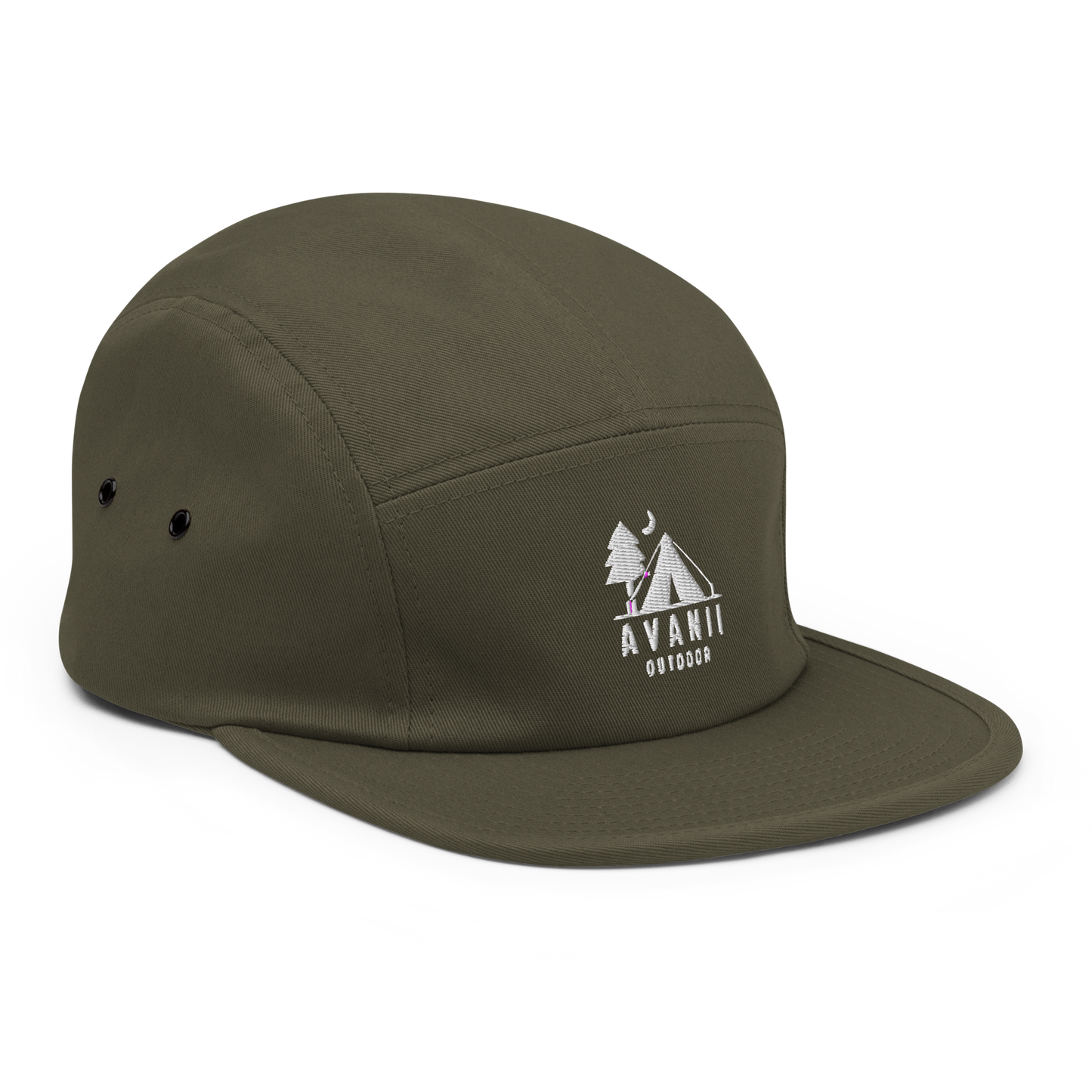 OUTDOOR LIFE 5-PANEL CAP OLIVE GREEN