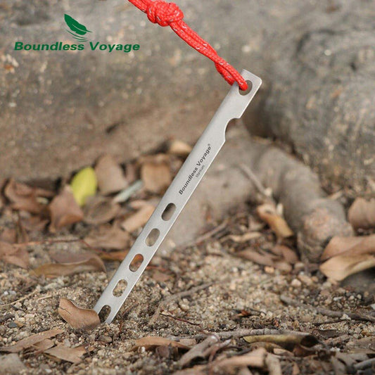 ULTRALIGHT TITANIUM TENT PEGS