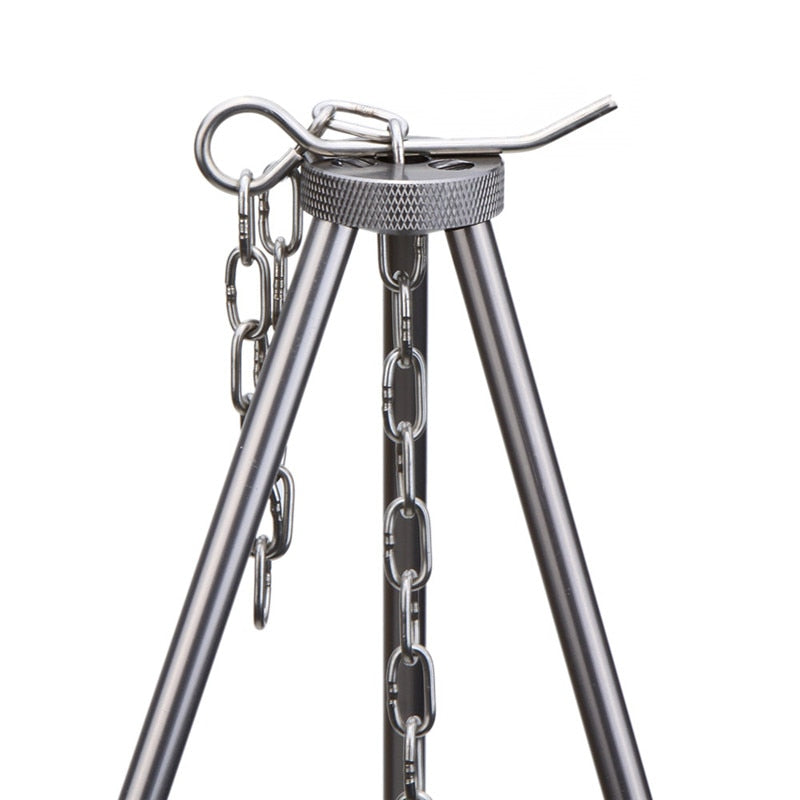 POT TRIPOD COLLAPSIBLE BLACK