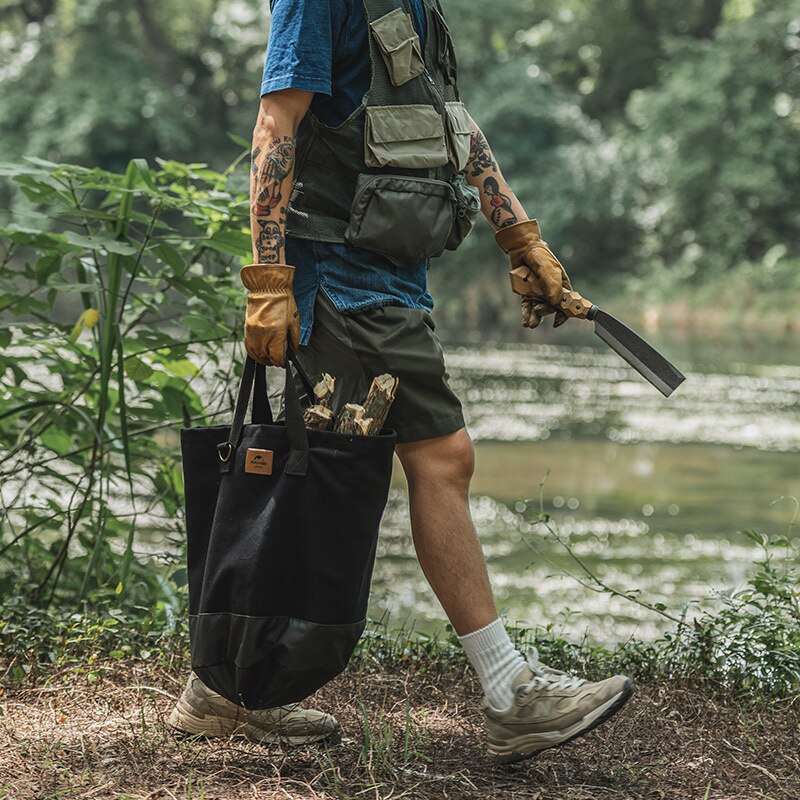 LOG GATHERER PACK CHARCOAL BLACK