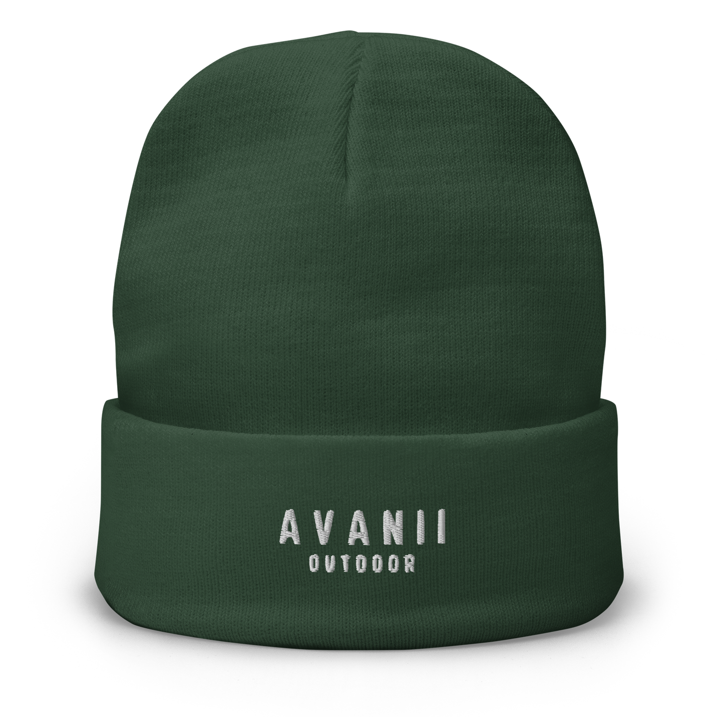 GOODLIFE BEANIE FOREST GREEN