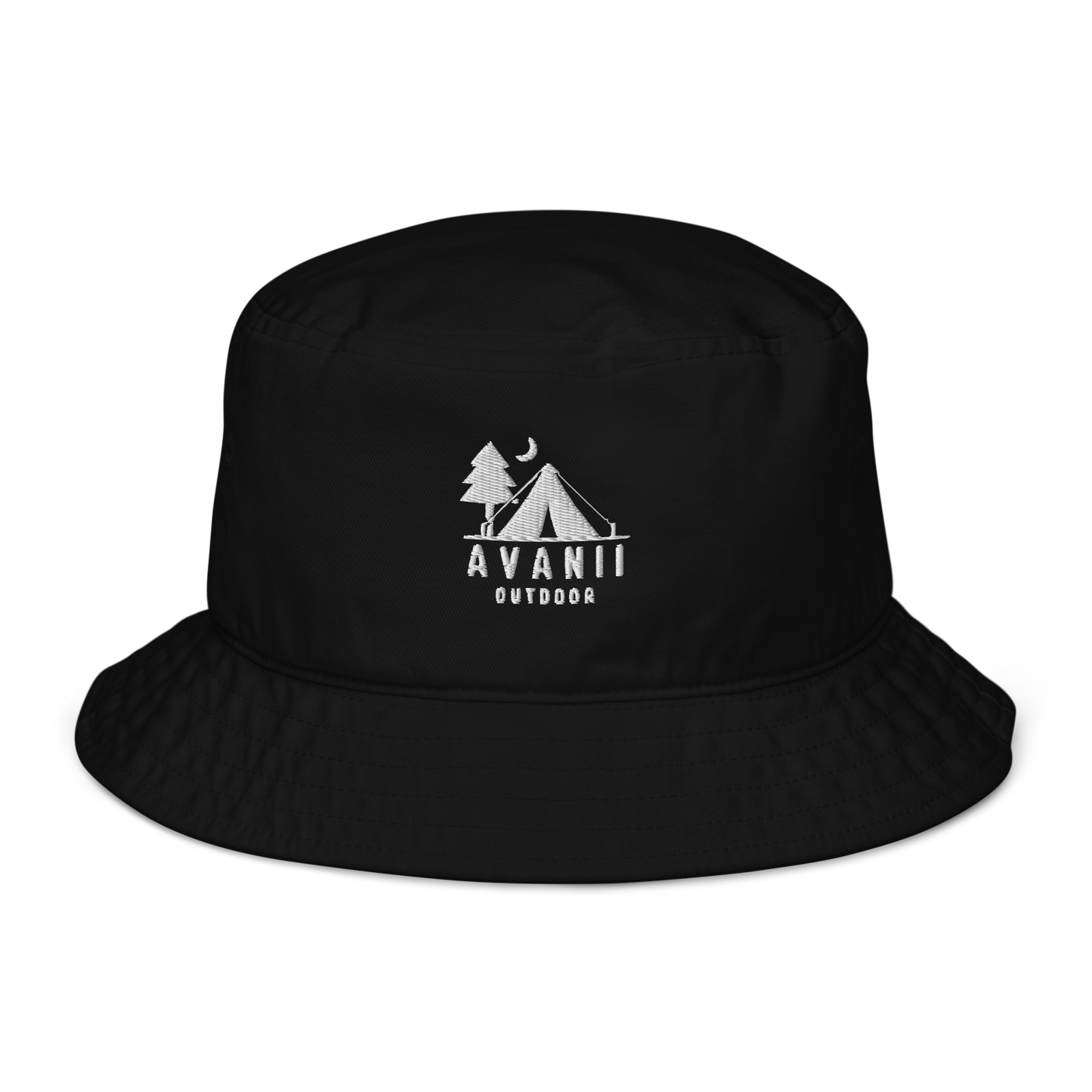 SIMPLE LIFE BUCKET HAT BLACK