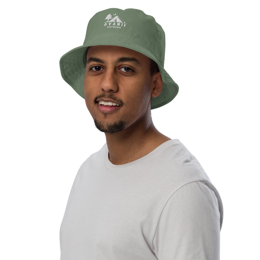 SIMPLE LIFE BUCKET HAT FOREST GREEN