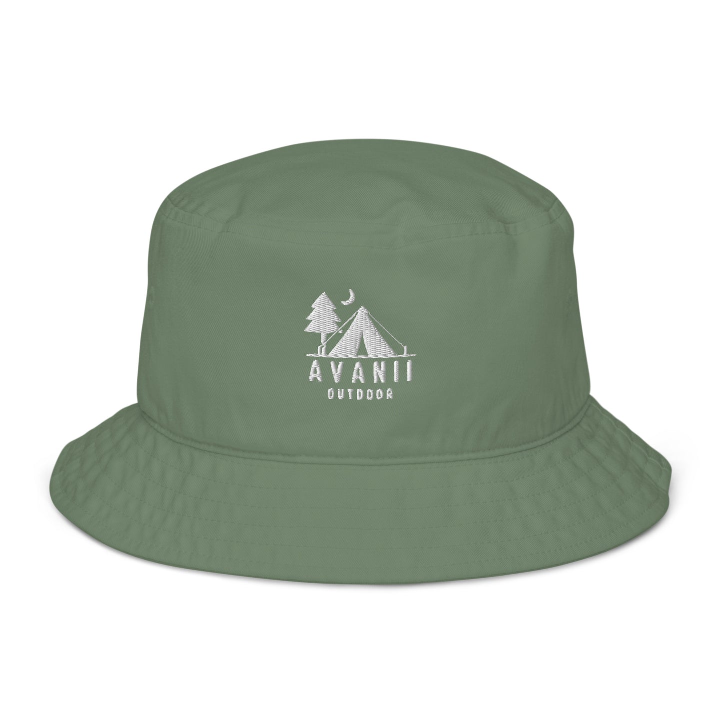 SIMPLE LIFE BUCKET HAT FOREST GREEN