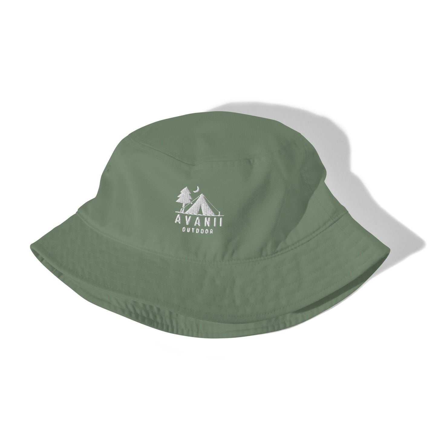 SIMPLE LIFE BUCKET HAT FOREST GREEN