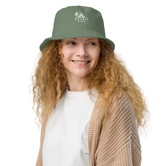 SIMPLE LIFE BUCKET HAT FOREST GREEN