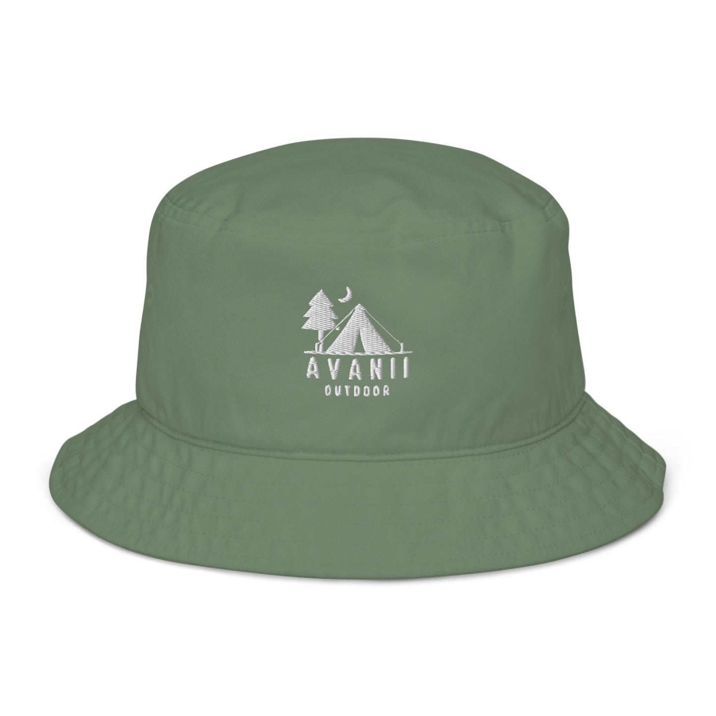 SIMPLE LIFE BUCKET HAT FOREST GREEN