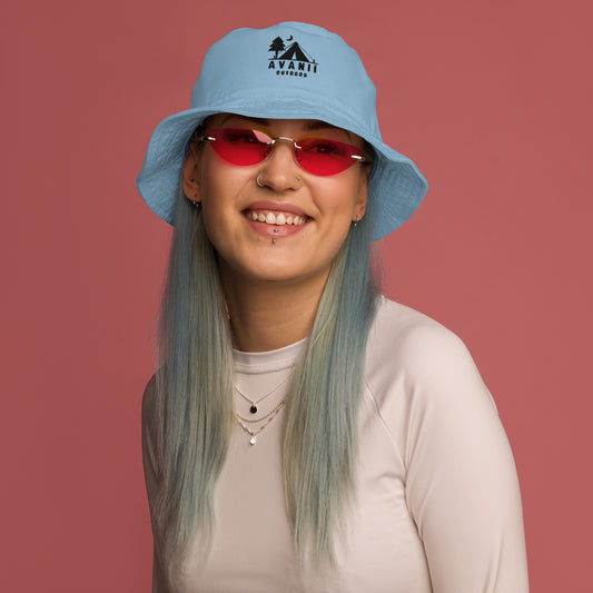 SIMPLE LIFE BUCKET HAT BABY BLUE