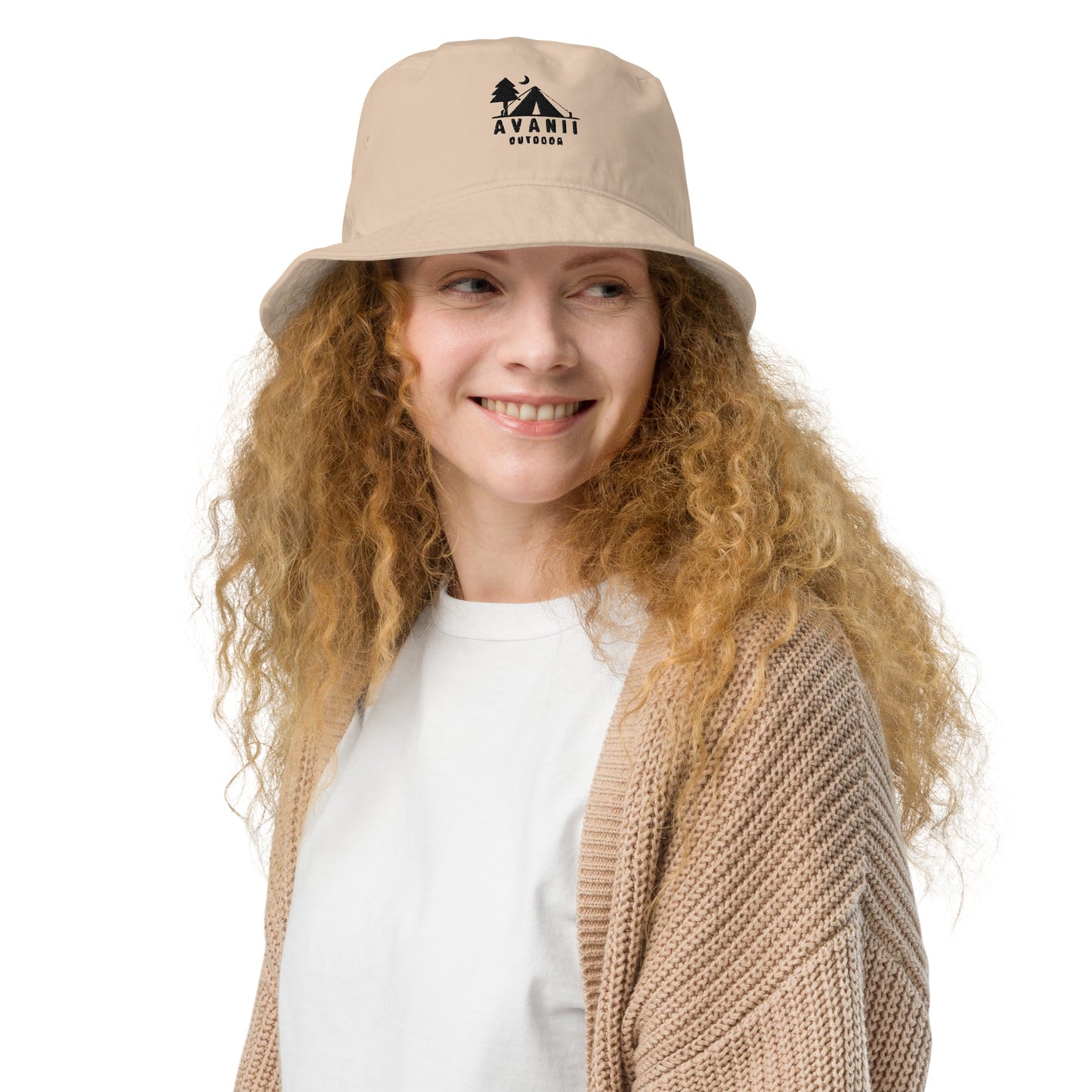 SIMPLE LIFE BUCKET HAT BEIGE