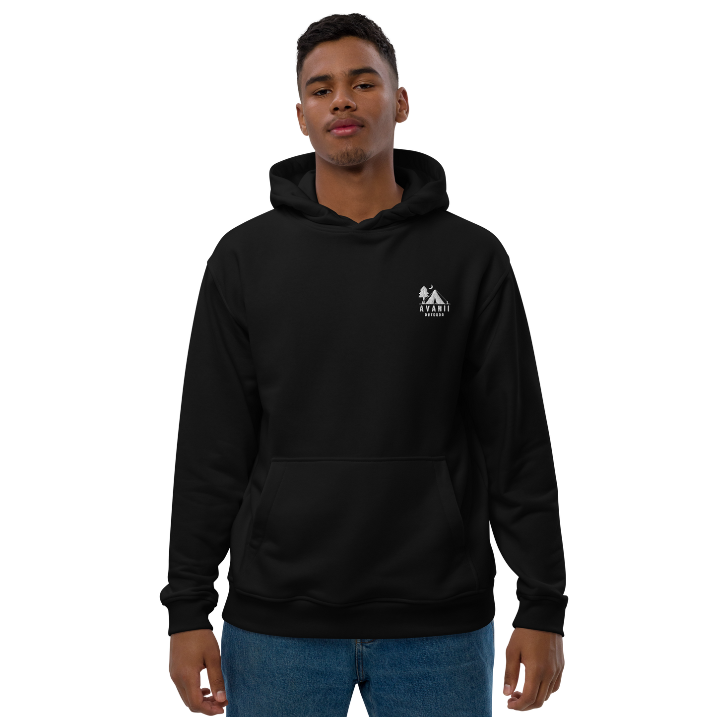 RUG UP HOODIE BLACK